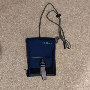 L.L. Bean Navy‎ and Charcoal Travel Organizer